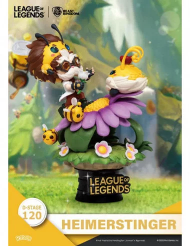 League of Legends Diorama PVC D-Stage Nunu & Beelump & Heimerstinger 16 cm