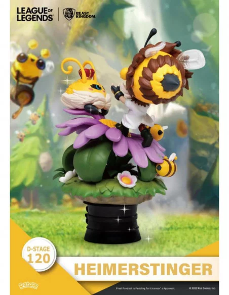 League of Legends Diorama PVC D-Stage Nunu & Beelump & Heimerstinger 16 cm