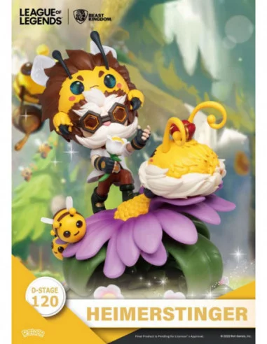 League of Legends Diorama PVC D-Stage Nunu & Beelump & Heimerstinger 16 cm