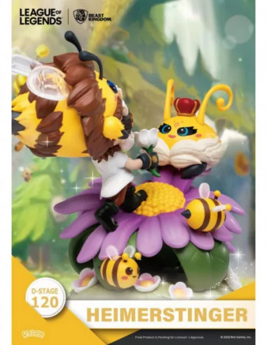 League of Legends Diorama PVC D-Stage Nunu & Beelump & Heimerstinger 16 cm