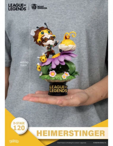 League of Legends Diorama PVC D-Stage Nunu & Beelump & Heimerstinger 16 cm