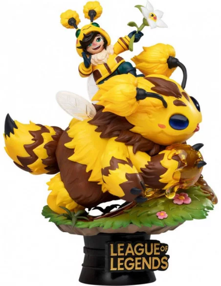 League of Legends Diorama PVC D-Stage Nunu & Beelump & Heimerstinger 16 cm