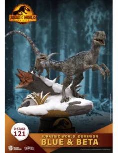 Jurassic World: Dominion D-Stage PVC Diorama Blue & Beta 13 cm 2