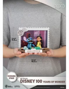 Disney 100 Years of Wonder Diorama PVC D-Stage Lilo & Stitch 10 cm 2
