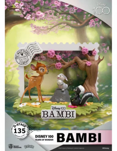 Disney 100th Anniversary PVC Diorama D-Stage Bambi 12 cm