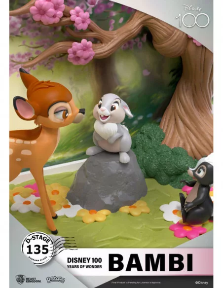Disney 100th Anniversary PVC Diorama D-Stage Bambi 12 cm