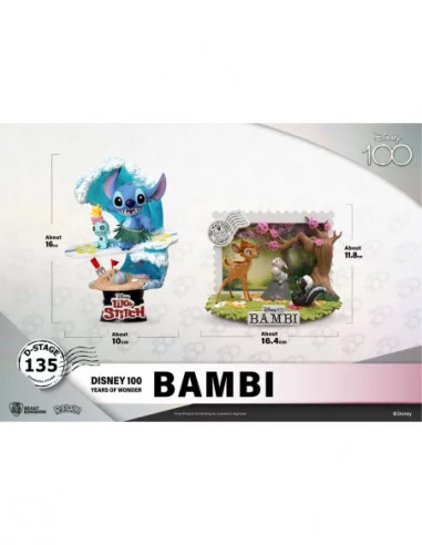 Disney 100th Anniversary PVC Diorama D-Stage Bambi 12 cm
