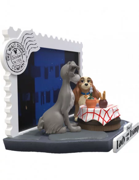 Disney 100th Anniversary PVC Diorama D-Stage Lady And The Tramp 12 cm Disney 100th Anniversary PVC Diorama D-Stage Lady And The Tramp 12 cm