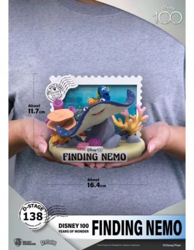 Disney 100th Anniversary PVC Diorama D-Stage Finding Nemo 12 cm