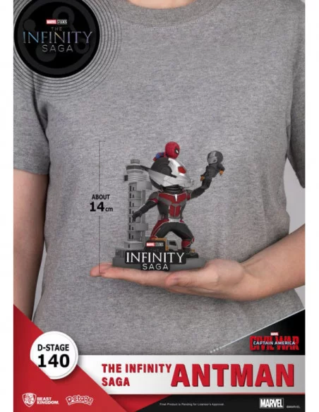 The Infinity Saga Diorama PVC D-Stage Antman 14 cm