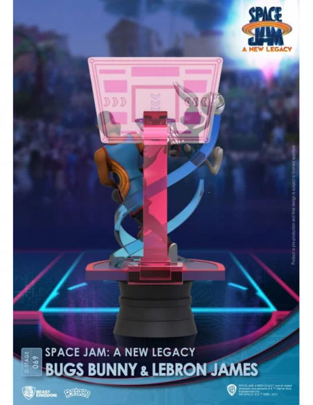 Space Jam: A New Legacy Diorama PVC D-Stage Bugs Bunny & Lebron James New Version 15 cm Space Jam: A New Legacy Diorama PVC D-Stage Bugs Bunny & Lebron James New Version 15 cm