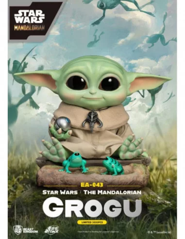 Star Wars: The Mandalorian Estatua Egg Attack Grogu 18 cm