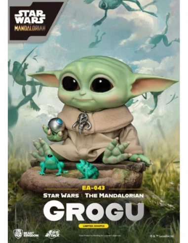 Star Wars: The Mandalorian Estatua Egg Attack Grogu 18 cm