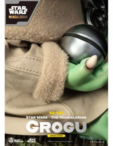 Star Wars: The Mandalorian Estatua Egg Attack Grogu 18 cm