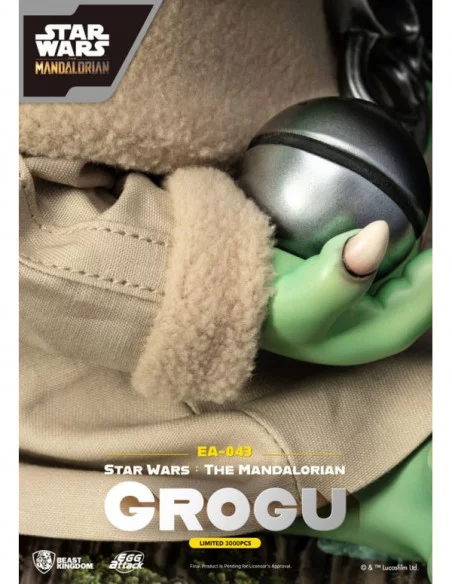 Star Wars: The Mandalorian Estatua Egg Attack Grogu 18 cm