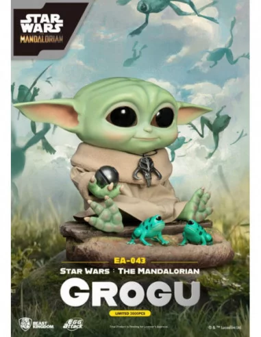 Star Wars: The Mandalorian Estatua Egg Attack Grogu 18 cm