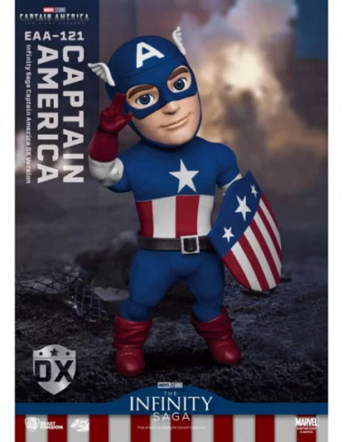 Capitán América: El primer vengador Figura Egg Attack Action Captain America DX Version 17 cm
