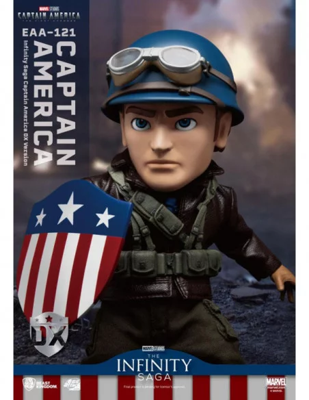 Capitán América: El primer vengador Figura Egg Attack Action Captain America DX Version 17 cm