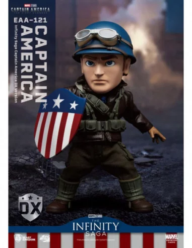 Capitán América: El primer vengador Figura Egg Attack Action Captain America DX Version 17 cm