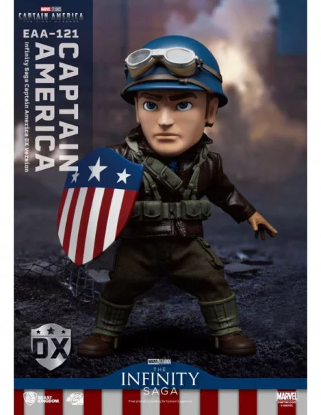 Capitán América: El primer vengador Figura Egg Attack Action Captain America DX Version 17 cm