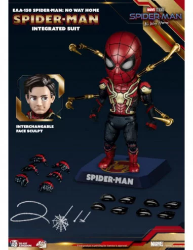 Spider-Man: No Way Home Egg Attack Figura Spider-Man Integrated Suit 17 cm