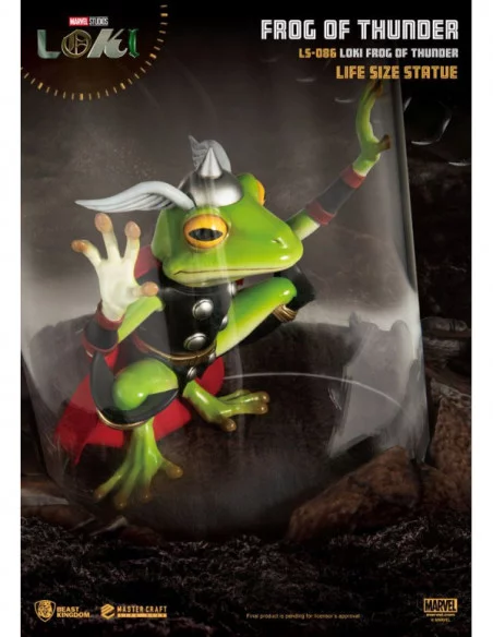 Loki Estatua tamaño real Frog of Thunder 26 cm