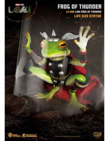 Loki Estatua tamaño real Frog of Thunder 26 cm
