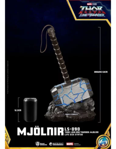Thor: Love and Thunder Estatua tamaño real Mjolnir 53 cm