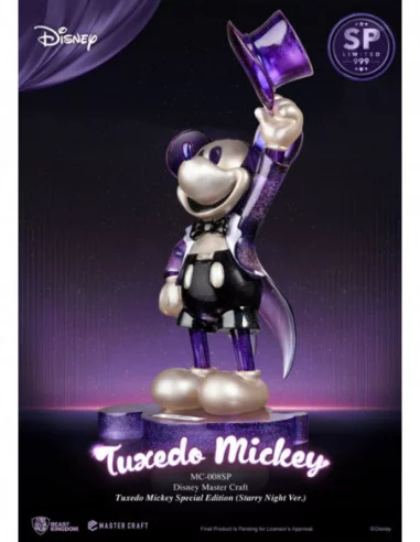Mickey Mouse Estatua Master Craft 1/4 Tuxedo Mickey Special Edition Starry Night Ver. 47 cm