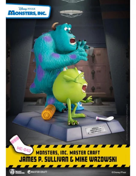 Monstruos, S.A. Estatua Master Craft James P. Sullivan & Mike Wazowski 34 cm