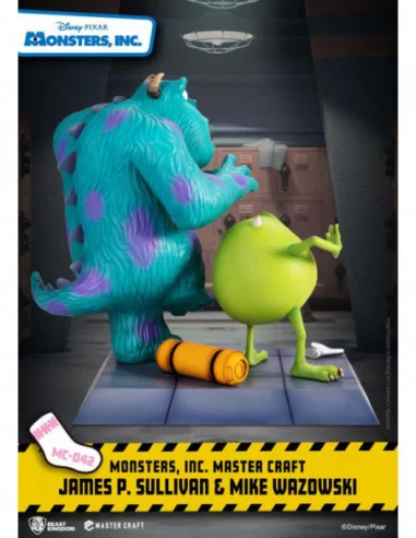 Monstruos, S.A. Estatua Master Craft James P. Sullivan & Mike Wazowski 34 cm