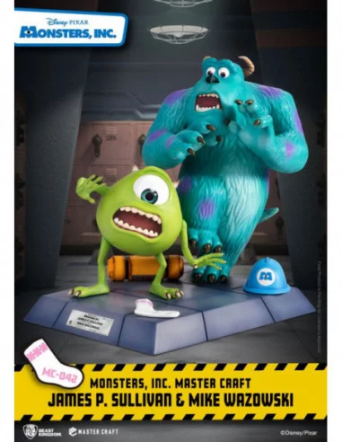 Monstruos, S.A. Estatua Master Craft James P. Sullivan & Mike Wazowski 34 cm