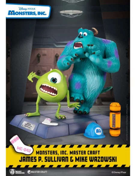 Monstruos, S.A. Estatua Master Craft James P. Sullivan & Mike Wazowski 34 cm