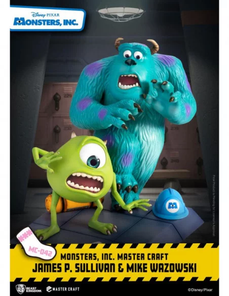 Monstruos, S.A. Estatua Master Craft James P. Sullivan & Mike Wazowski 34 cm