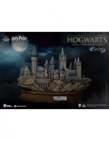 Harry Potter y la piedra filosofal Estatua Master Craft Hogwarts School Of Witchcraft And Wizardry 32 cm