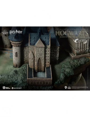 Harry Potter y la piedra filosofal Estatua Master Craft Hogwarts School Of Witchcraft And Wizardry 32 cm