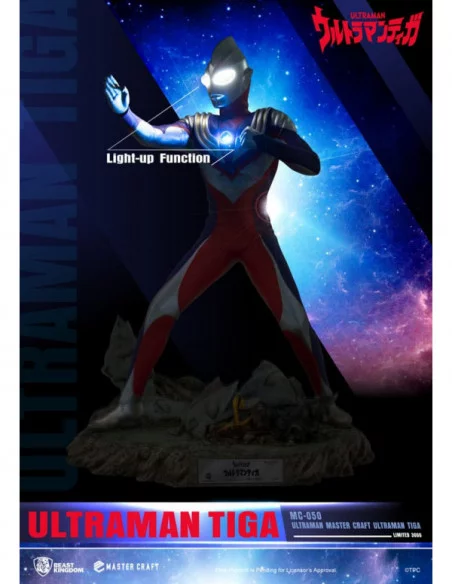 Ultraman Estatua Master Craft Ultraman Tiga 41 cm Ultraman Estatua Master Craft Ultraman Tiga 41 cm