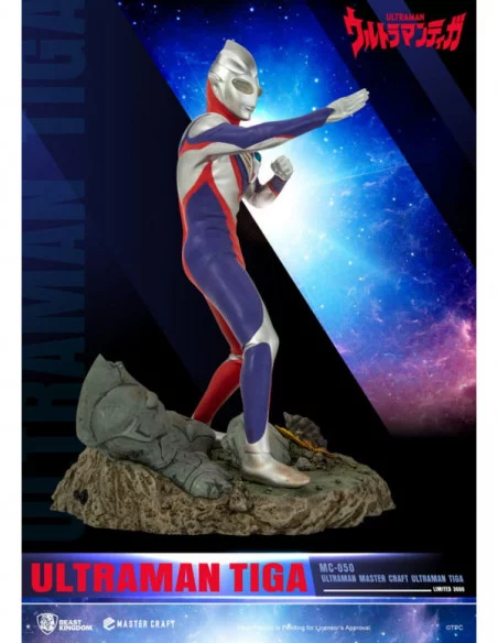 Ultraman Estatua Master Craft Ultraman Tiga 41 cm Ultraman Estatua Master Craft Ultraman Tiga 41 cm