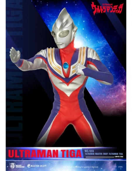 Ultraman Estatua Master Craft Ultraman Tiga 41 cm Ultraman Estatua Master Craft Ultraman Tiga 41 cm
