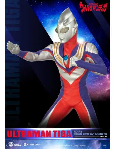 Ultraman Estatua Master Craft Ultraman Tiga 41 cm Ultraman Estatua Master Craft Ultraman Tiga 41 cm