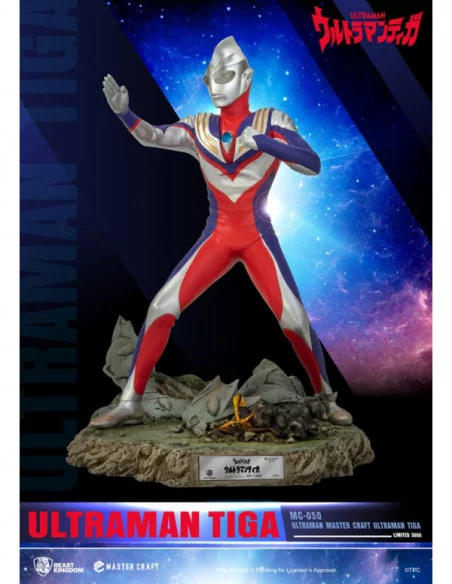 Ultraman Estatua Master Craft Ultraman Tiga 41 cm Ultraman Estatua Master Craft Ultraman Tiga 41 cm
