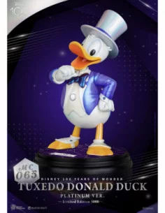Disney 100th Estatua Master Craft Tuxedo Donald Duck (Platinum Ver.)