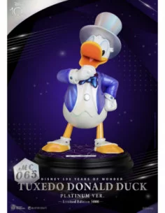 Disney 100th Estatua Master Craft Tuxedo Donald Duck (Platinum Ver.) 2