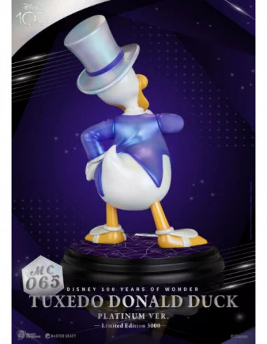 Disney 100th Estatua Master Craft Tuxedo Donald Duck (Platinum Ver.)