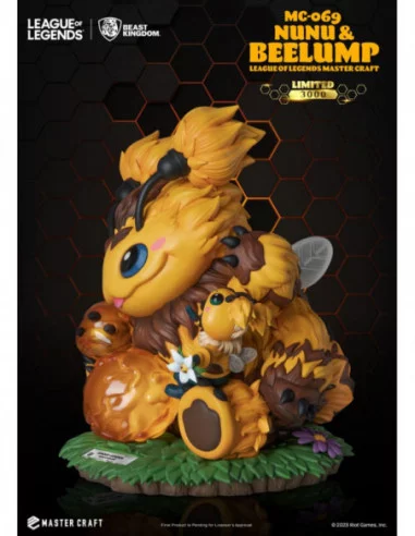 League of Legends Estatua Master Craft Nunu & Beelump 35 cm