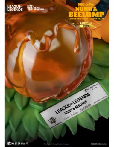 League of Legends Estatua Master Craft Nunu & Beelump 35 cm