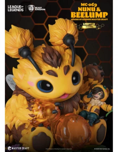 League of Legends Estatua Master Craft Nunu & Beelump 35 cm