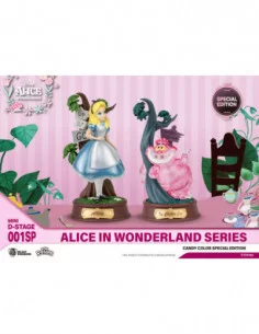 Alicia en el País de las Maravillas Pack de 2 Estatuas Mini Diorama Stage Candy Color Special Edition 10 cm 2