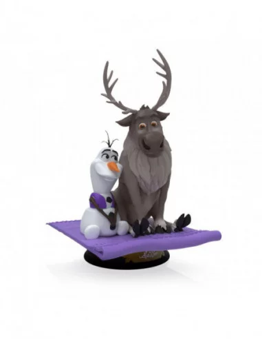 Frozen: El reino del hielo Pack de 6 Estatuas Mini Diorama Stage Olaf Presents 12 cm