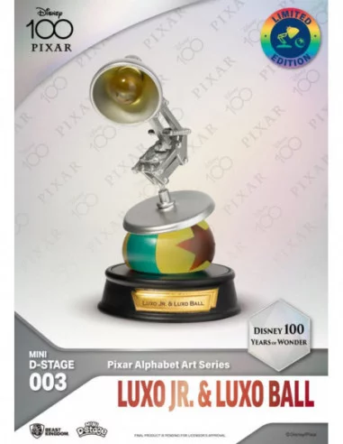 Disney Estatuas Mini Diorama Stage 10 cm 100 Years of Wonder Pixar Alphabet Art Surtido (6)